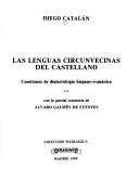 Cover of: Las lenguas circunvecinas del castellano by Diego Catalán