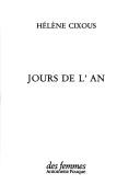 Cover of: Jours de l'an by Hélène Cixous