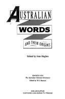 Cover of: Australian words and their origins