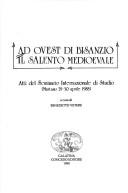 Le origini e l'istituzione dell'Università degli studi di Lecce by Ornella Confessore