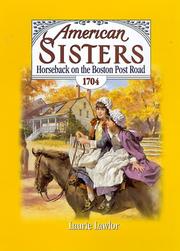 Cover of: Horseback on the Boston Post Road, 1704 by Laurie Lawlor