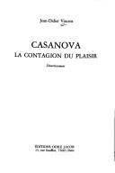 Cover of: Casanova, la contagion du plaisir: divertissement