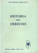 Cover of: Historia del derecho: presidencias de Mitre, Sarmiento y Avellaneda