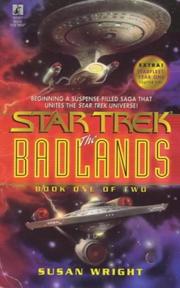 Cover of: The Badlands: Book One: Star Trek