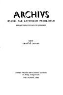 Cover of: Okupētā Latvija