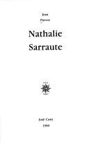 Cover of: Nathalie Sarraute