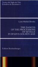 Cover of: The dances of the processions of Seville in Spain