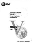 Cover of: UNIX System V/386, release 4: transport application interface guide.