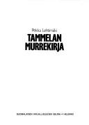 Cover of: Tammelan murrekirja