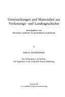 Cover of: Der Münzschatz von Herborn: zur Kipperzeit in der Grafschaft Nassau-Dillenburg