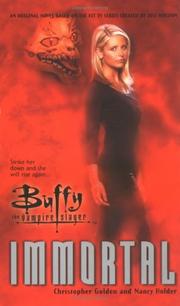 Cover of: Immortal (Buffy the Vampire Slayer: Season 3 #9)