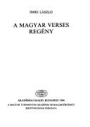 Cover of: A magyar verses regény