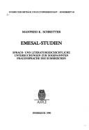 Cover of: Emesal-Studien by Manfred K. Schretter