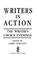 Cover of: Writers in action