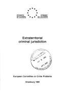 Cover of: Extraterritorial criminal jurisdiction.