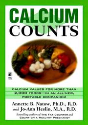 Cover of: Calcium Counts by Jo-Ann Heslin, Annette B. Natow