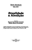 Cover of: Atualidade & abolição