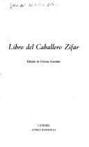 Cover of: Libro del caballero Zifar
