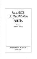 Cover of: Poesía by Salvador de Madariaga