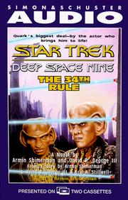 Cover of: The Star Trek, Deep Space Nine: The 34th Rule by 