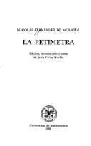 Cover of: La petimetra