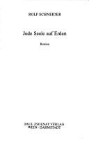 Cover of: Jede Seele auf Erden: Roman