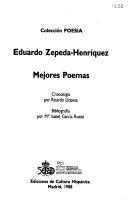 Cover of: Mejores poemas