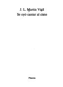 Cover of: Se oyó cantar al cisne