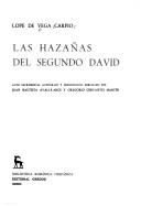 Cover of: Las hazañas del segundo David by Lope de Vega
