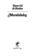 Cover of: Moralidades