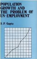 Cover of: Population growth and the problem of un-employment