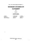 Cover of: Modern studies in Sanskrit
