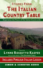 Cover of: The Stories from The Italian Country Table: Exploring the Culture of Italian Farmhouse Cooking