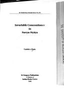 Cover of: Invariable concomitance in Navya-Nyāya