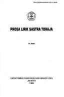 Cover of: Prosa lirik sastra Toraja