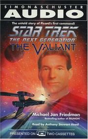 Cover of: The Valiant (Star Trek: The Next Generation) by Michael Jan Friedman