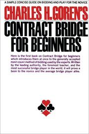Cover of: Contract Bridge for Beginners by Charles Goren, Charles Henry Goren