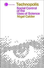 Cover of: Technopolis: Social Control of the Uses of Science (Clarion Book)
