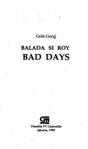 Cover of: Bad days