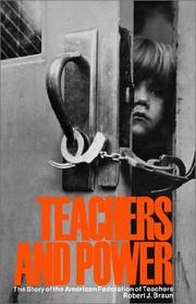 Cover of: Teachers and Power