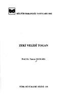 Cover of: Zeki Velidı̂ Togan by Tuncer Baykara