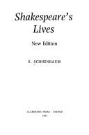 Cover of: Shakespeare's lives by S. Schoenbaum
