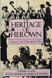 Cover of: A Heritage of Her Own by Cott