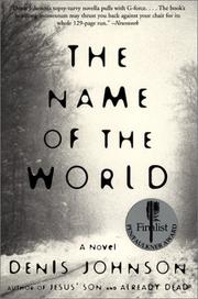Cover of: The Name of the World by Denis Johnson