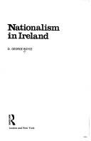 Cover of: Nationalism in Ireland | David George Boyce
