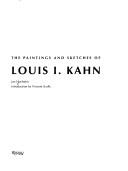 Cover of: The paintings and sketches of Louis I. Kahn