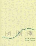 Cover of: Essentials of communication research by Don W. Stacks