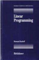 Linear programming by Howard Karloff