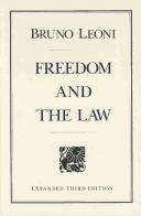 Freedom and the law by Bruno Leoni