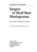 Cover of: Surgery of skull base meningiomas